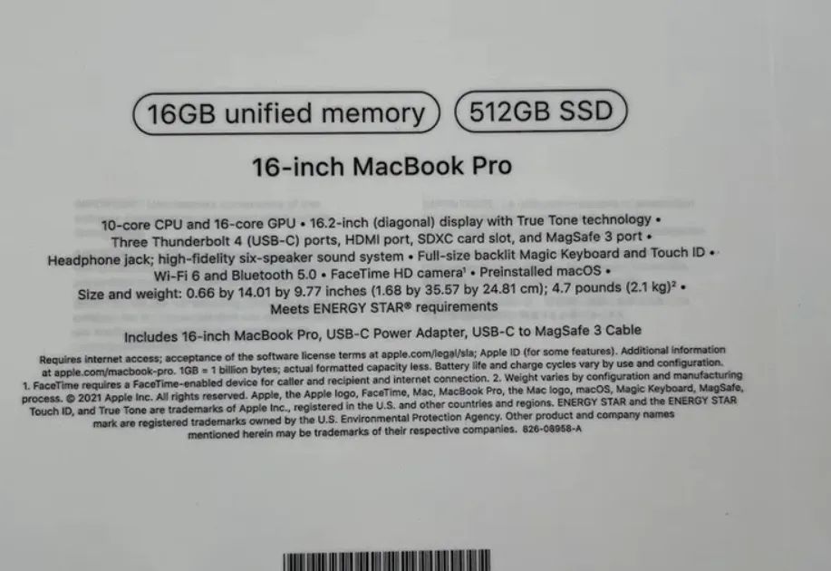 Promoção MacBook Pro M1 Pro 16.2  - Foto 3