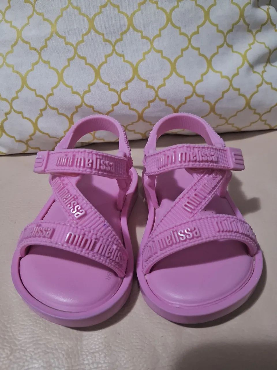 Sandália mini melissa rosa - Foto 3