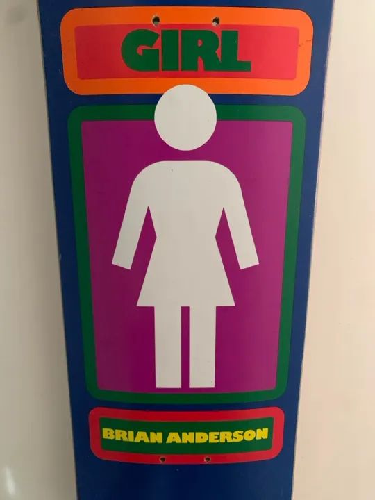 Skate Girl Brian Anderson Deck