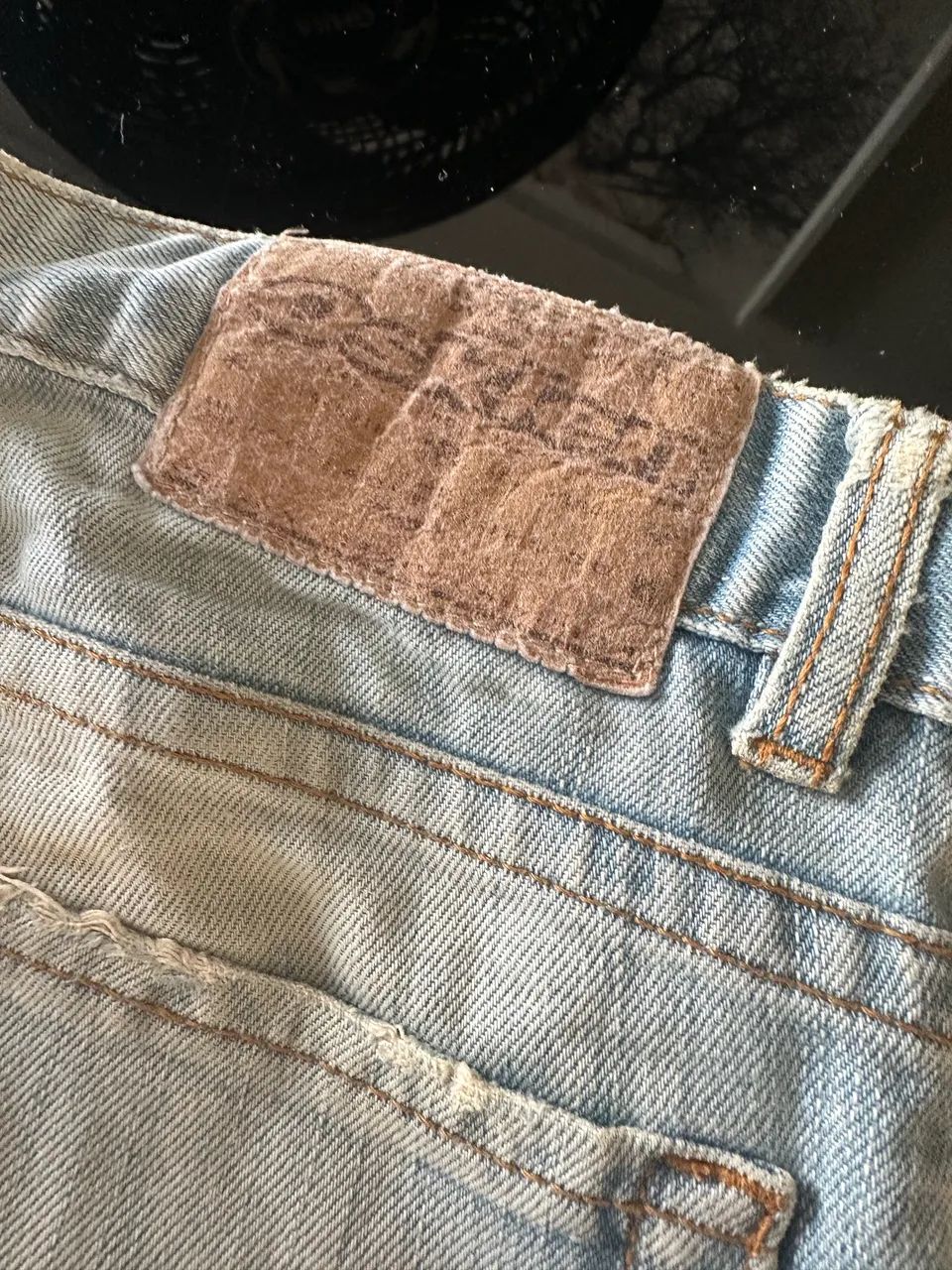 Bermuda jeans Osklen original TAM 40  - Foto 4