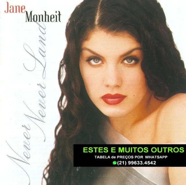 4 Cds Jane Monheit. Envio mínimo R$ 120,00