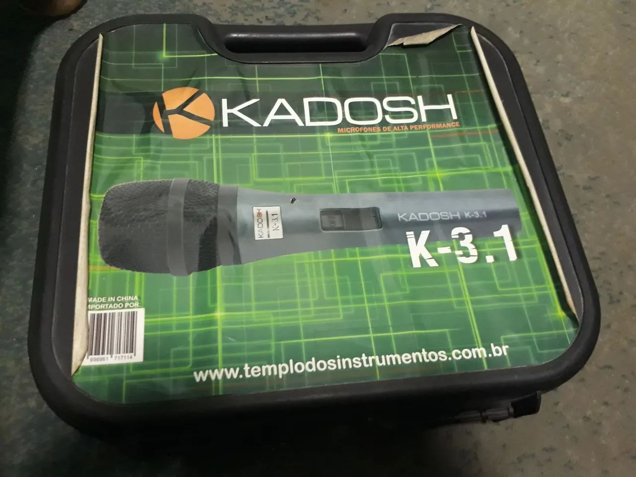 Microfone Kadosh K-3.1 - Alta Performance