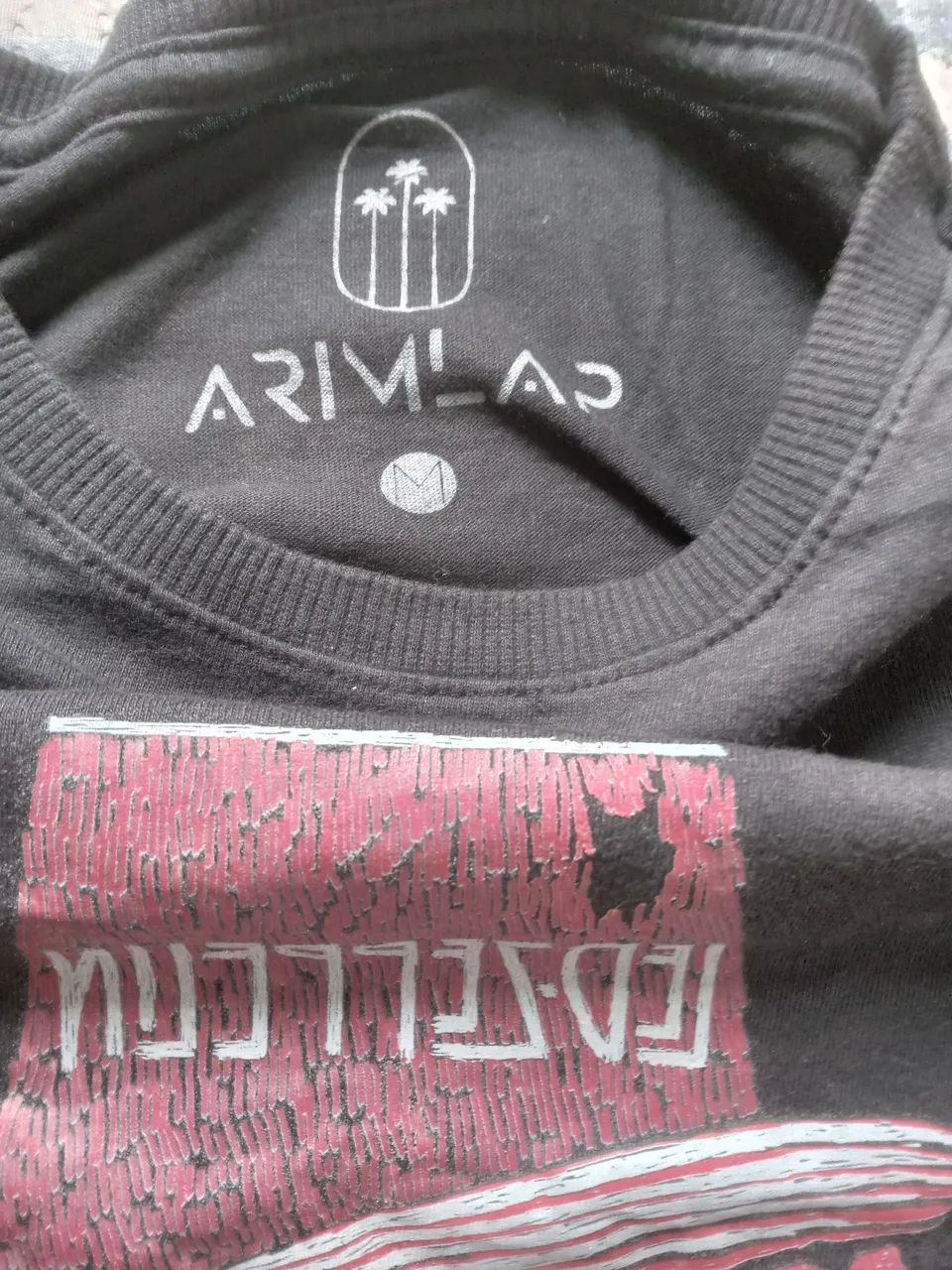 Camiseta Preta Joss M - Foto 5