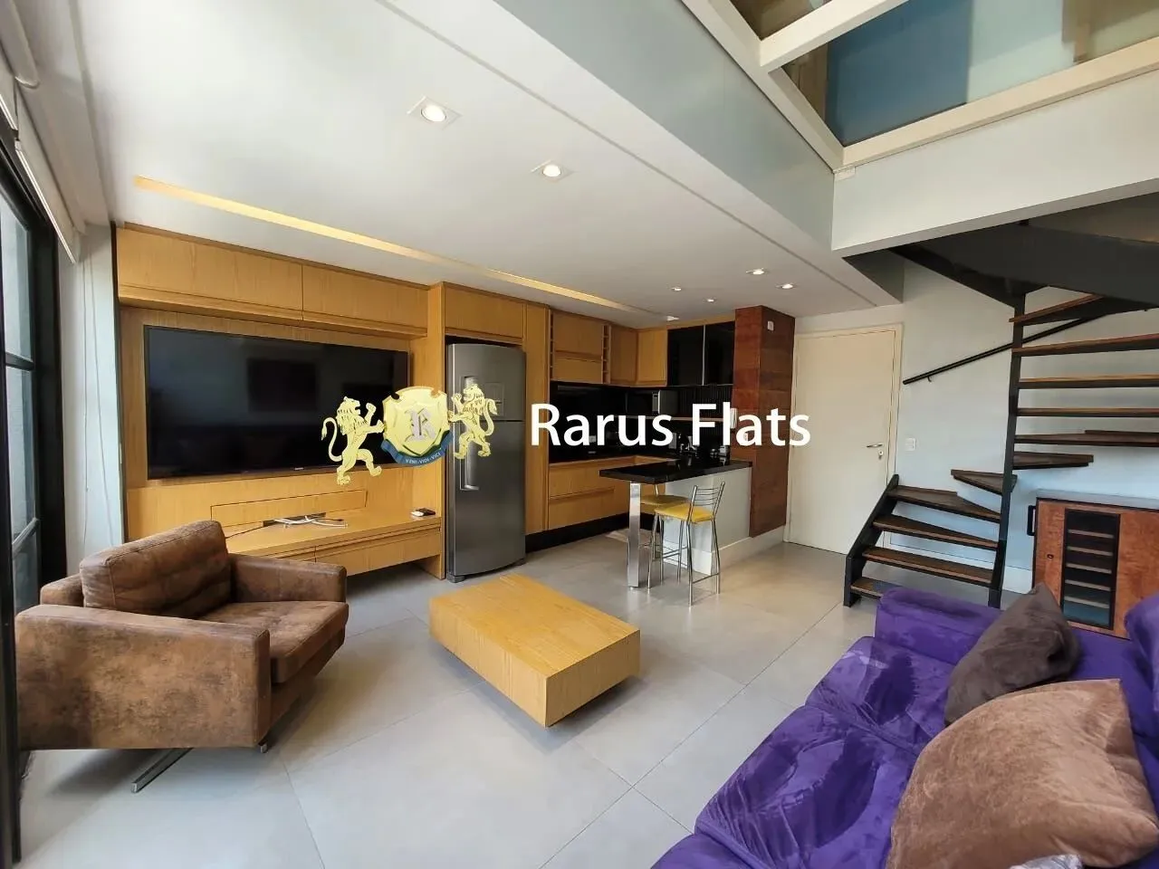Flat para alugar na Vila Nova Conceição - Edifício Urbano Duplex