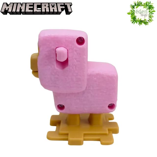Boneco Ovelha Rosa Minecraft Mc (cód 736) - Foto 4