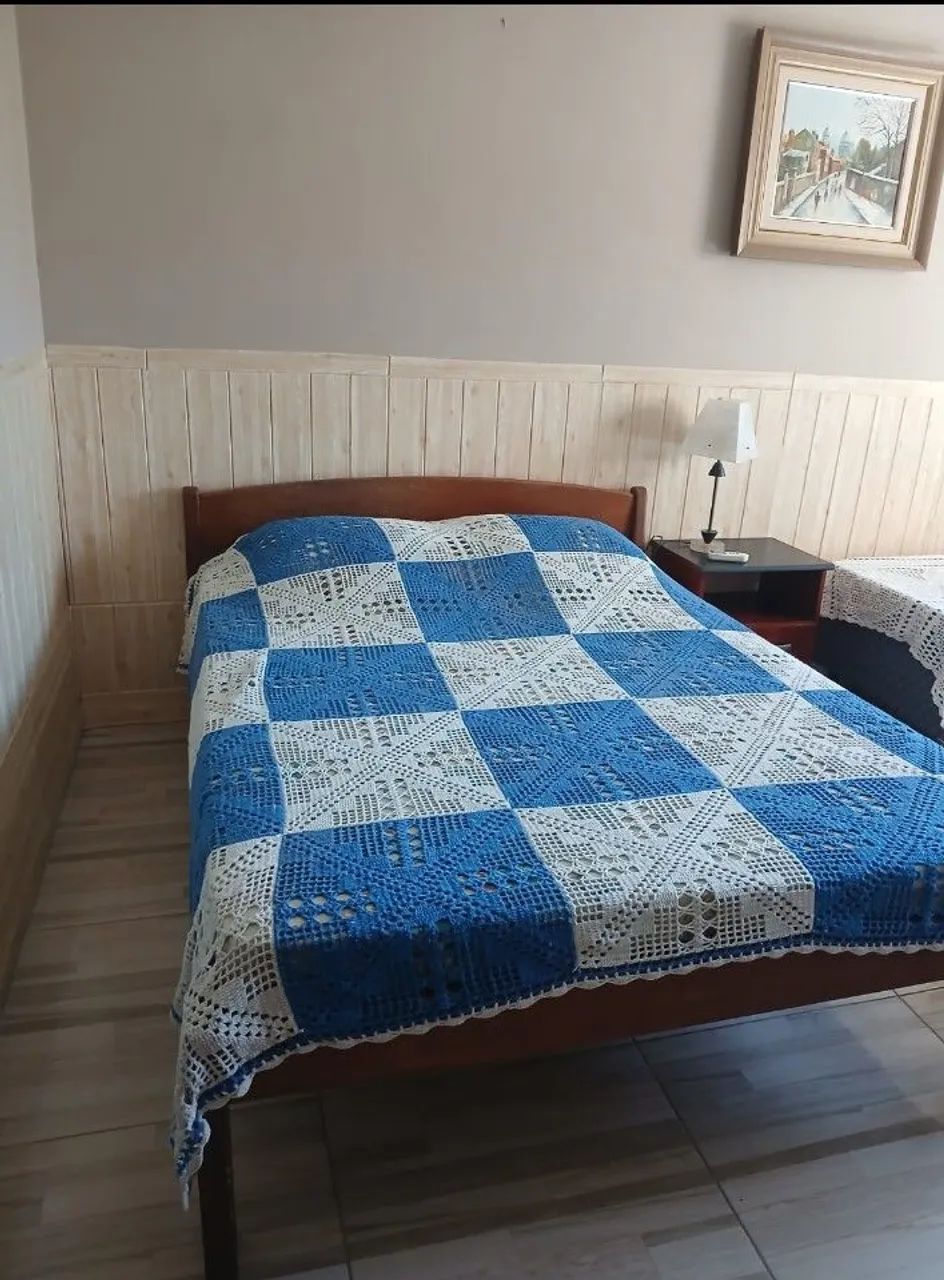 Apartamento de 1 quarto, térreo com garagem para 4 pessoas 