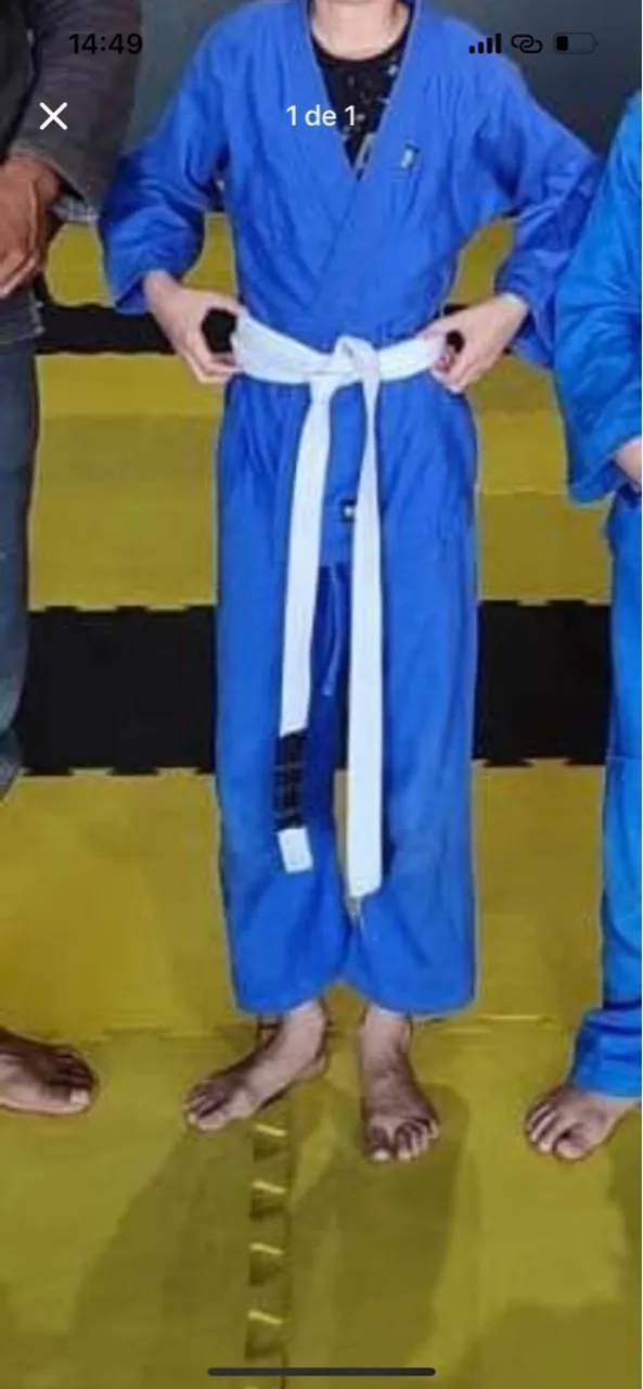 Kimono infantil completo