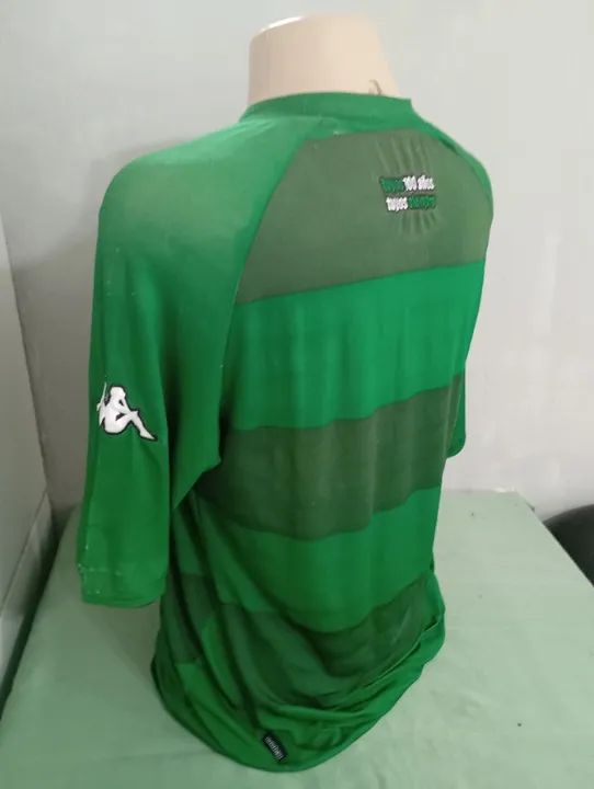 CAMISA OFICIAL REAL BÉTIS CENTENÁRIO ESPANHA ANO 2007 MARCA KAPPA - Foto 5