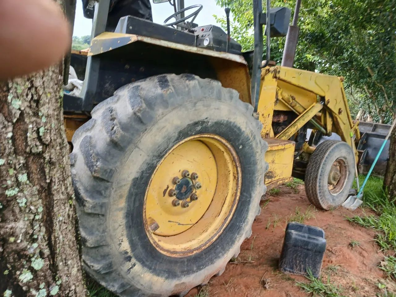 Retro escavadeira massey ano 96 - Foto 4