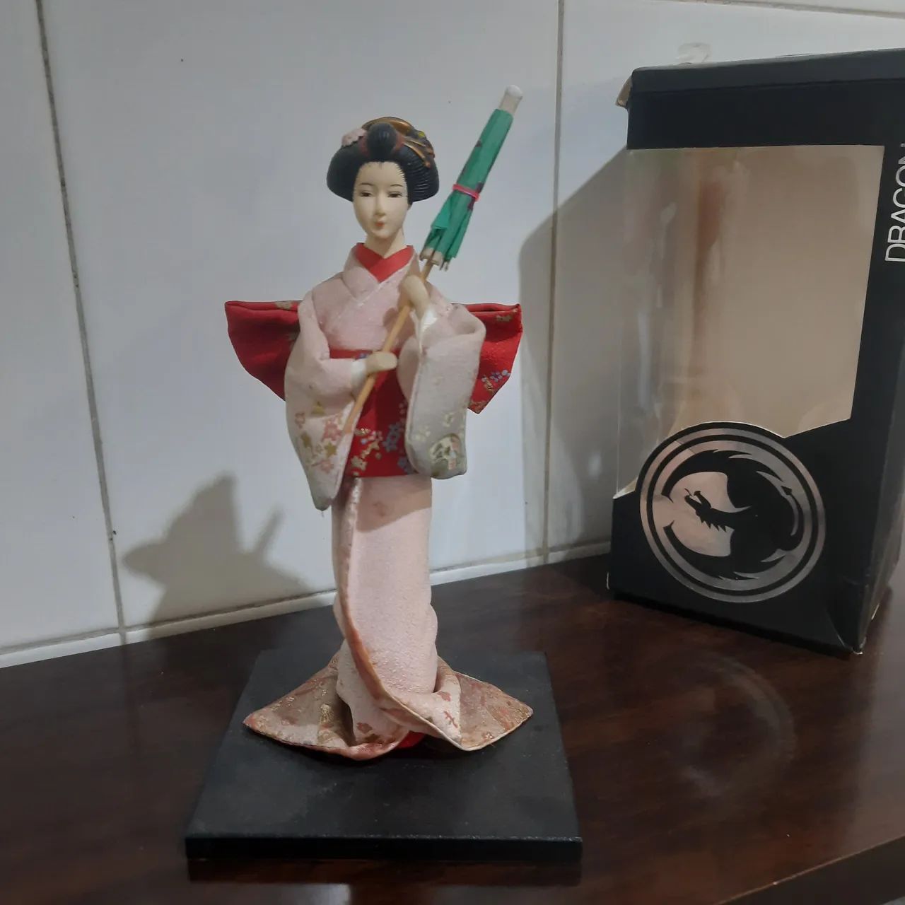 Boneca Geisha Japonesa Decorativa - Foto 2
