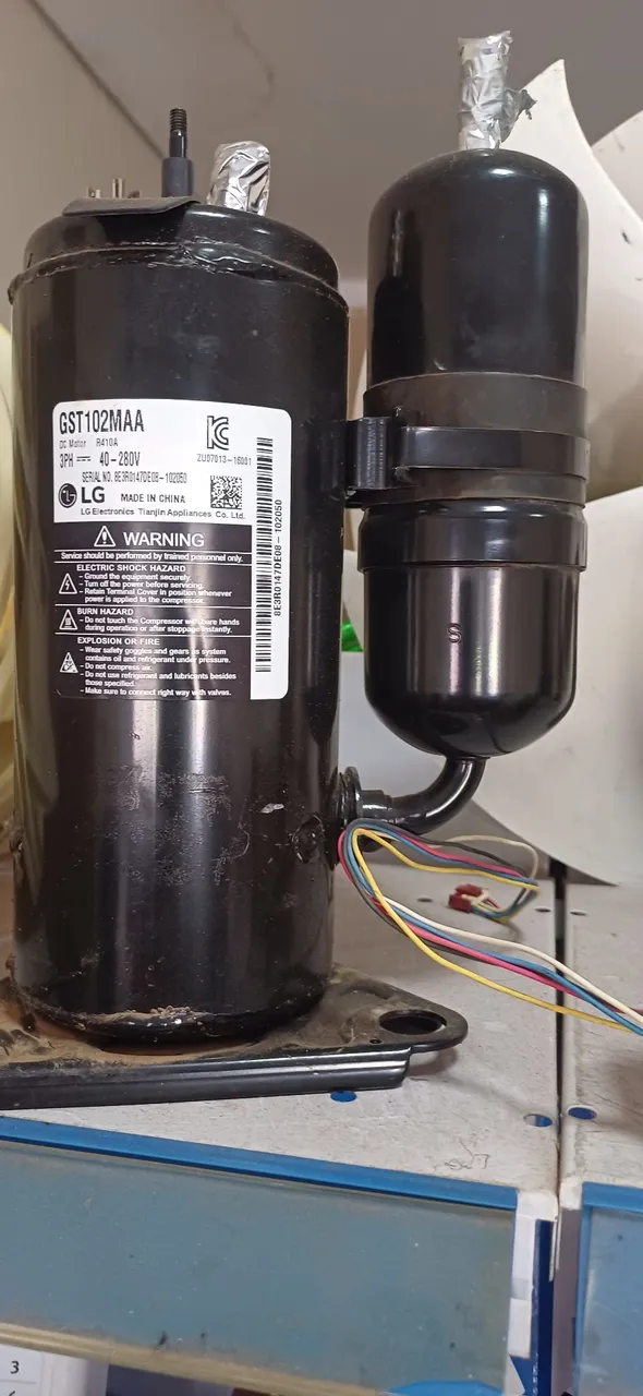 Compressor de Ar Condicionado LG GST102MAA