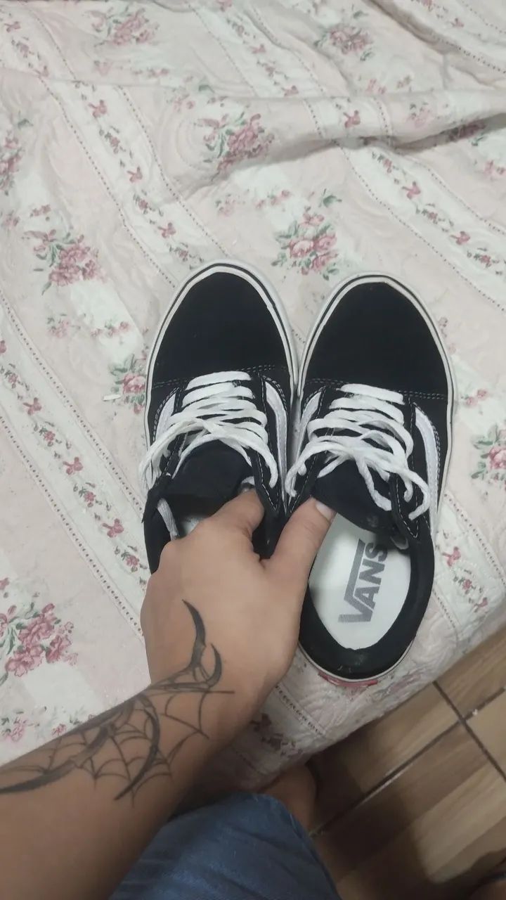 Tênis Vans Old Skool - Preto e Branco - Foto 3