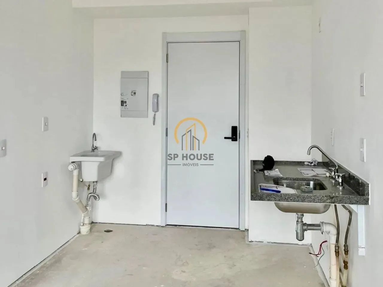 Studio novo para venda no Brooklin Paulista, 27m² útil.