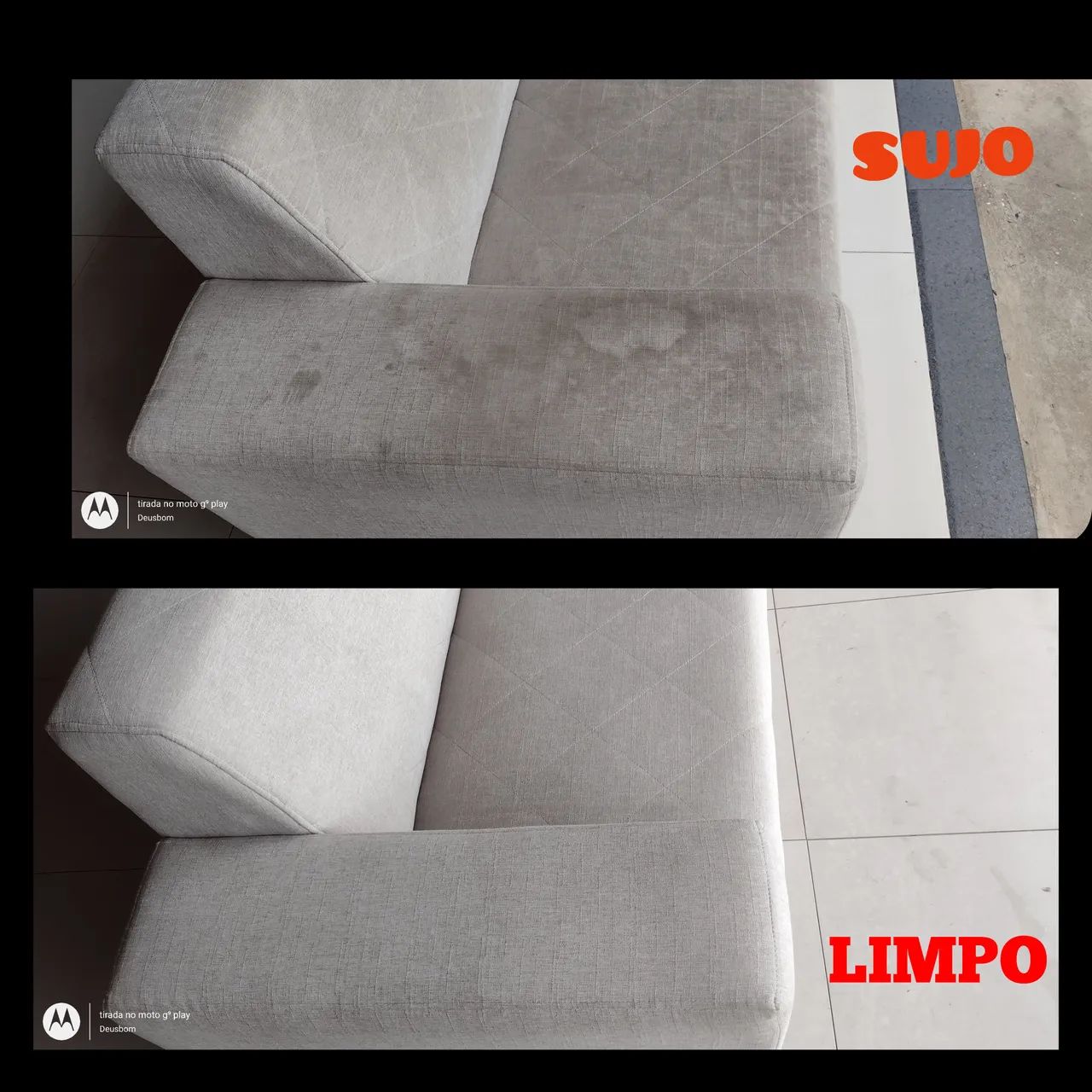 SEU SOFÁ LIMPINHO E HIGIENIZADO! - Foto 2