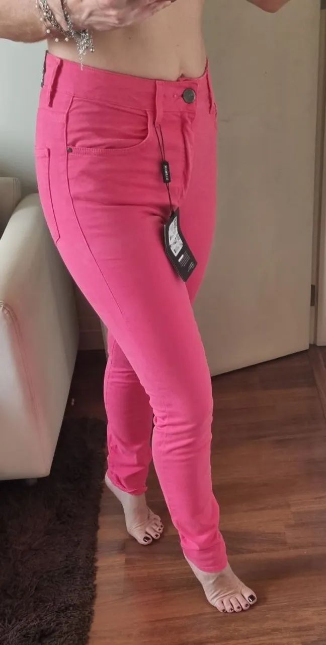 Calça Paula nova le lis blanc,  36, veste 38 - Foto 2