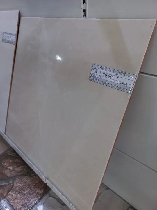 Piso 57x57 Pulpis bege LEF - Foto 4