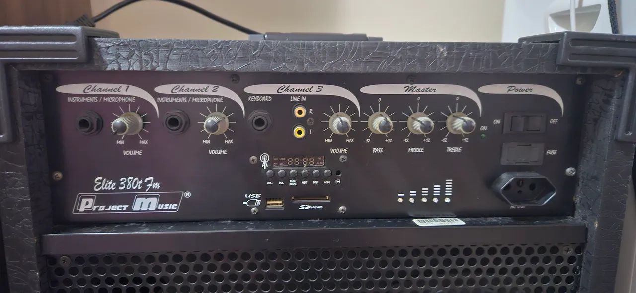 Caixa amplificada Project Music 380t - Foto 2