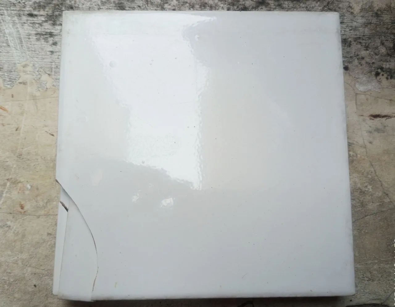 Azulejo Ladrilho Colonial Branco em Cerâmica Estilo Português 15,5 cm x 15,5 cm cada - Foto 6