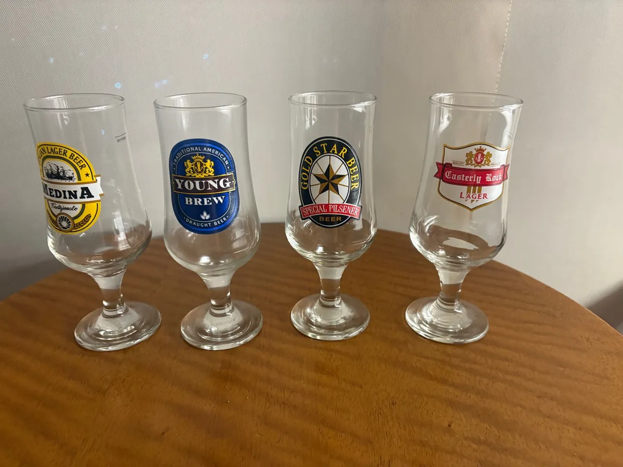 Coleção de Copos de Cerveja Personalizados