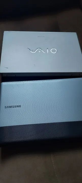 2 Notebook sendo 1 Samsung outro Sony - Retirada de peças.
