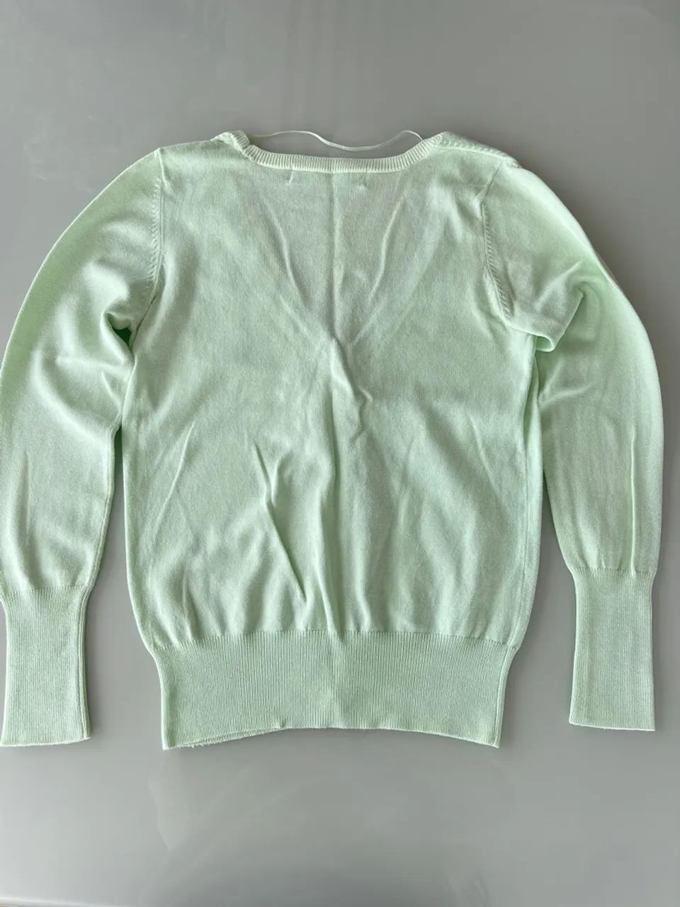 Cardigã Zara P verde - Foto 3