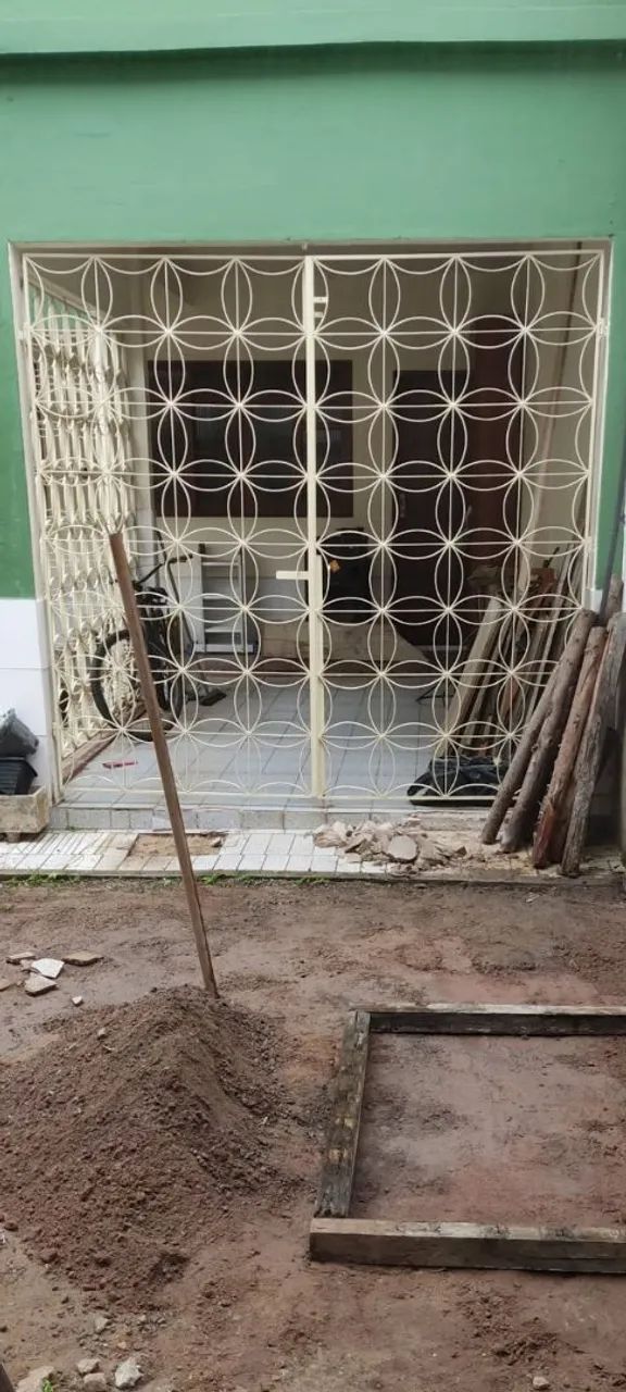 Grade de proteção em ferro para garagem 