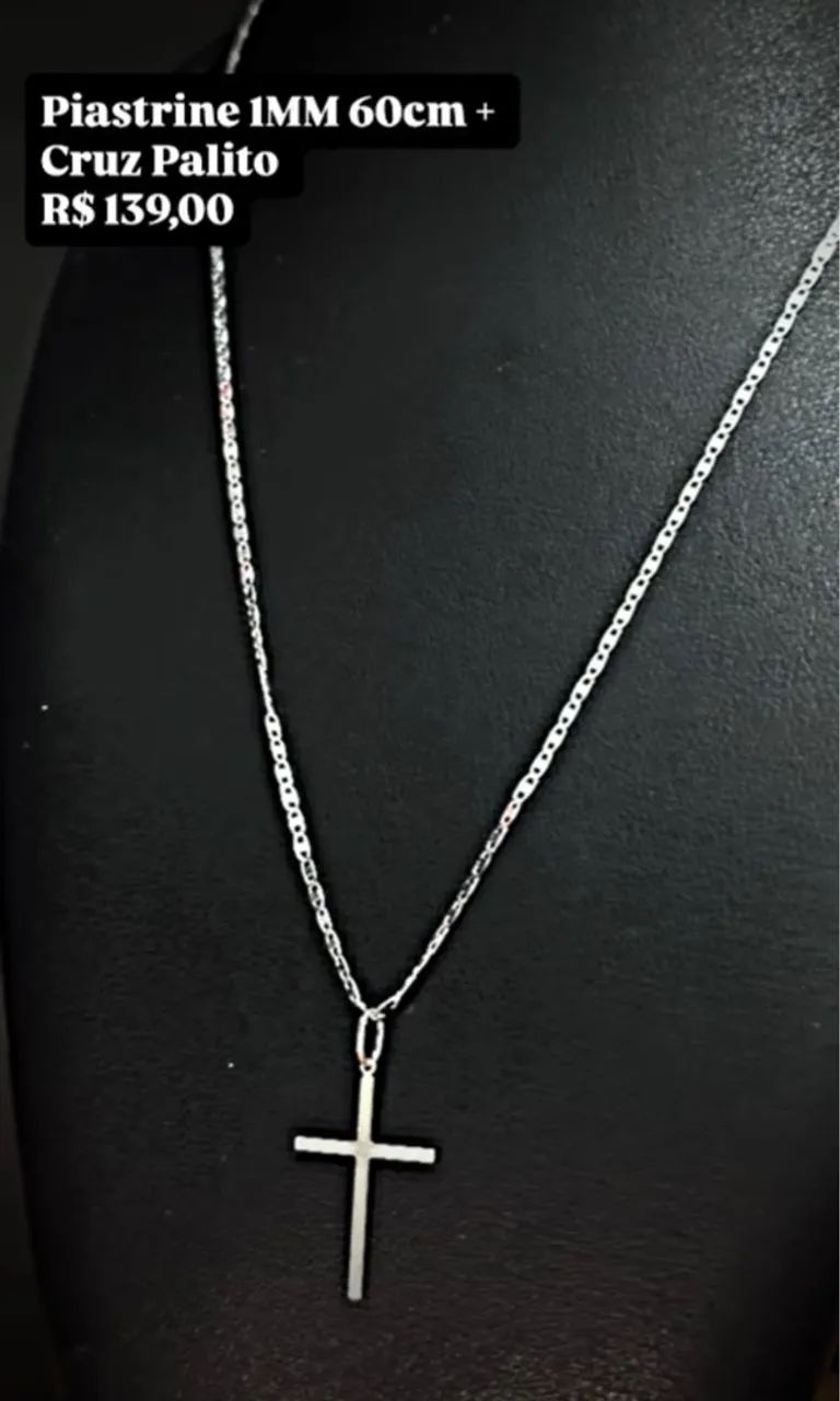 Corrente Prata 925 1MM 60cm - Foto 5