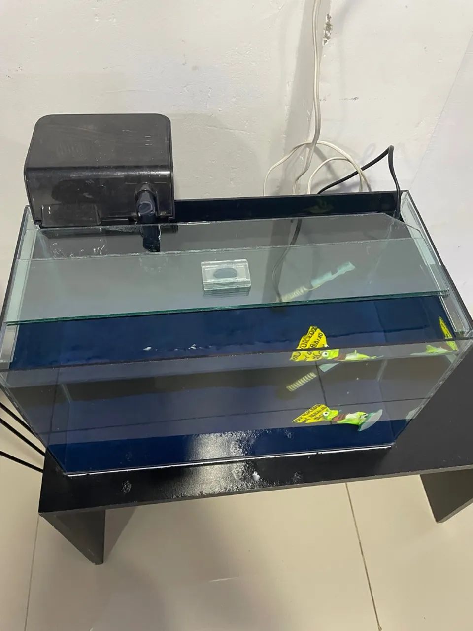 Vendo  Aquário de 27 litros completo  - Foto 2