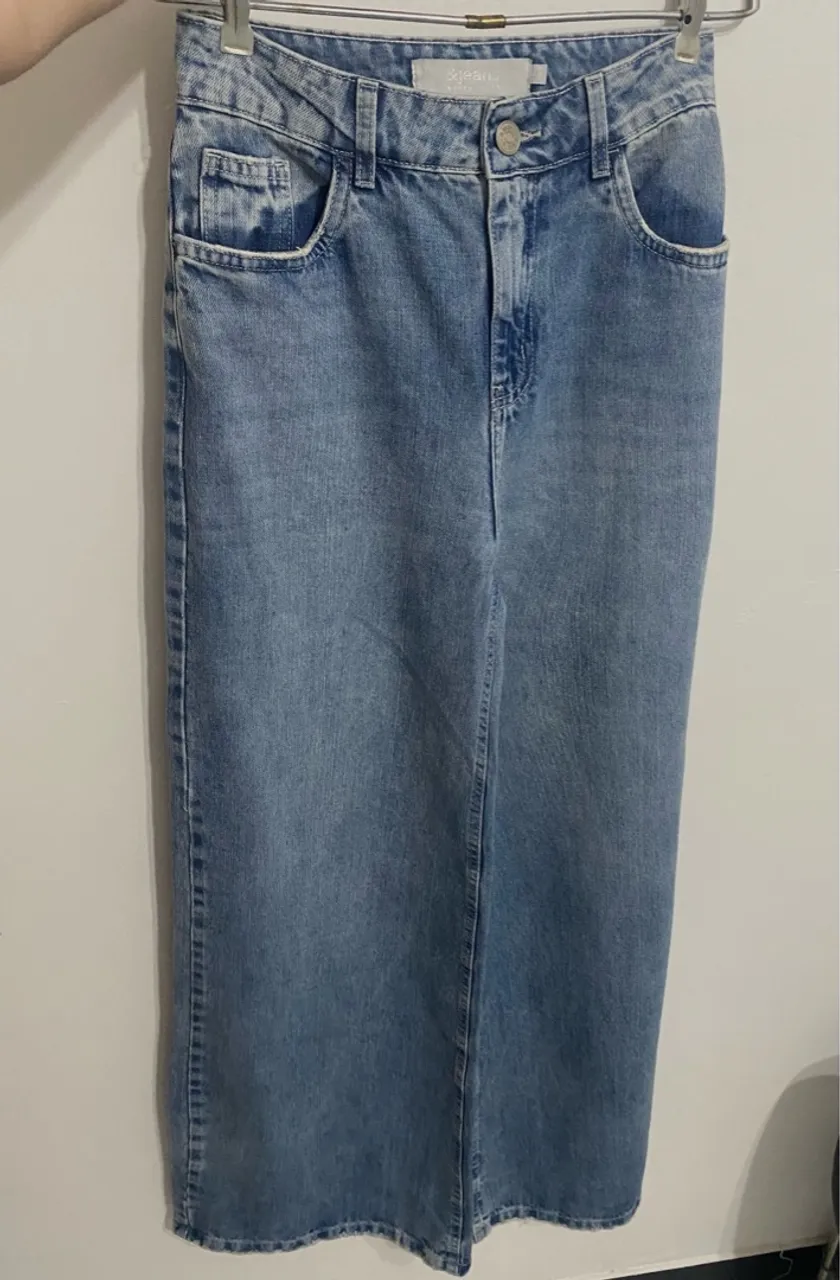Calça jeans C&A oversize