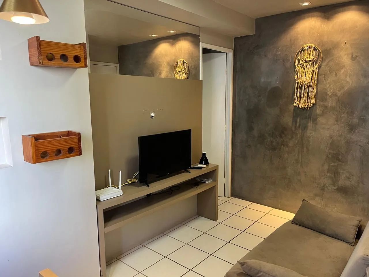 Excelente flat para aluguel em Boa Viagem com 1 quarto, nascente e área de lazer - Foto 5