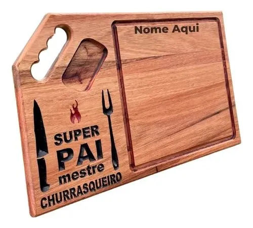 Tábua de Churrasco Personalizada - Presente Especial