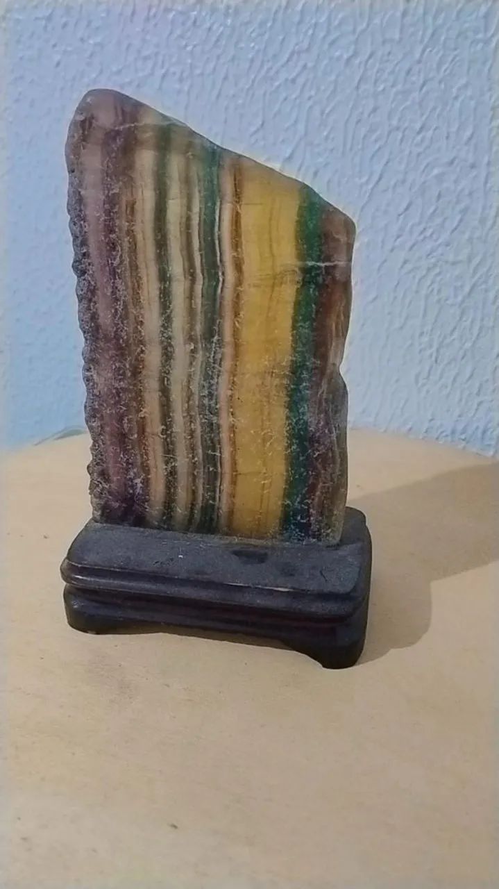 Pedra cristal fluorite