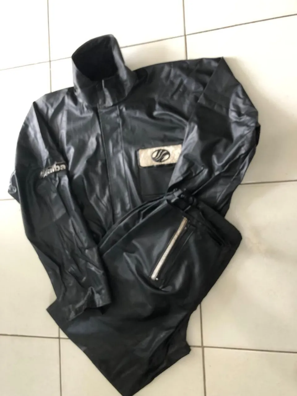 Capa de chuva para motoqueiro Alba Original Tamanho GG