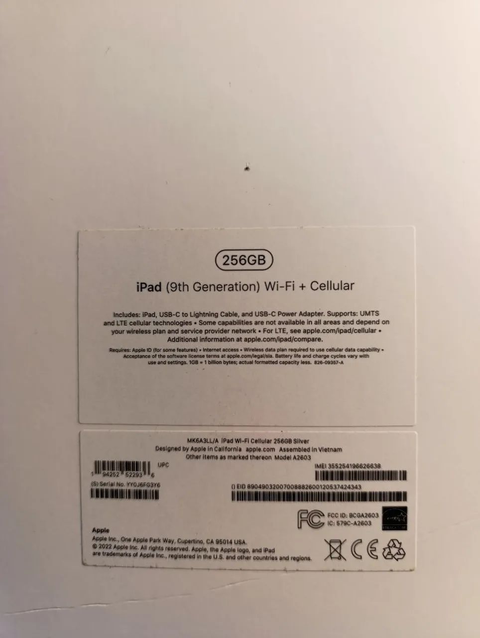 iPad 9 geração 256 gb wifi + cellular (caneta  + capinha)  - Foto 6