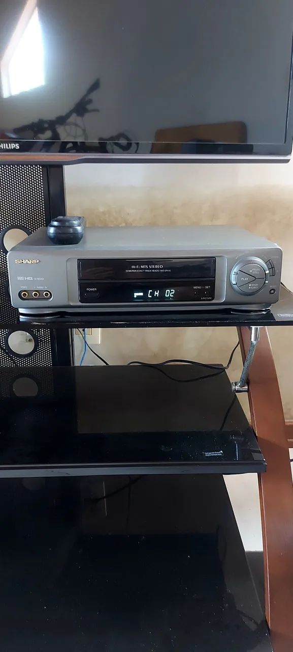 Vídeo Cassete SHARP stéreo 64313037643395120