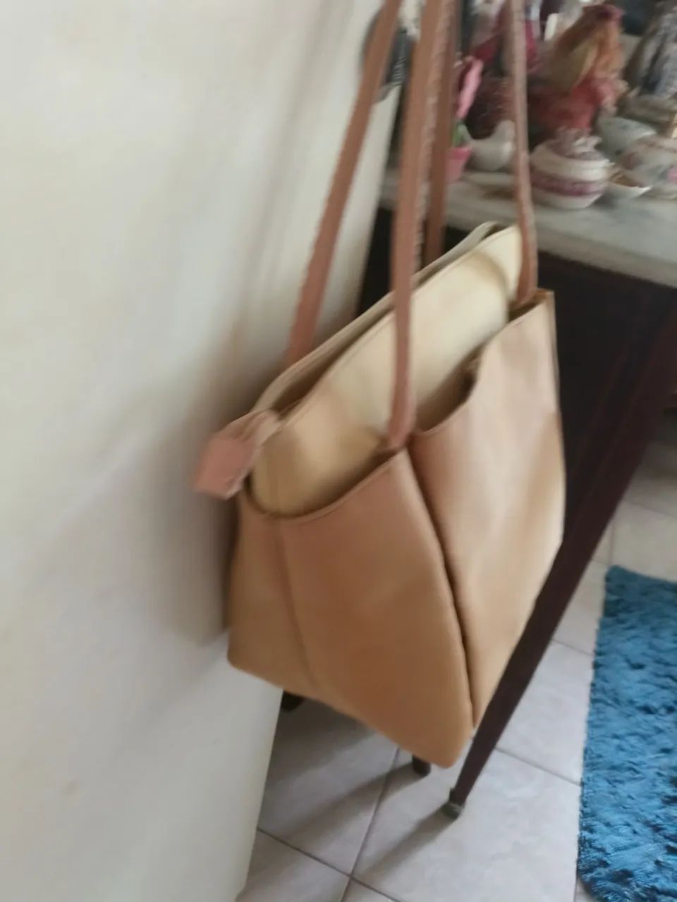 Bolsa couro natural Elegante e usual  - Foto 3