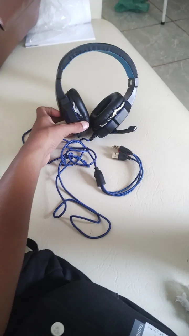 Headset Gamer com Fio - Ótimo para Jogos e Chamadas