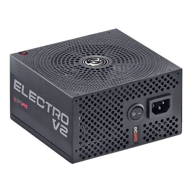 Fonte Atx 0450 W Pcyes Electro V2, 80 Plus Bronze, Elecv2Pto450W, Sem Cabo, Preta
