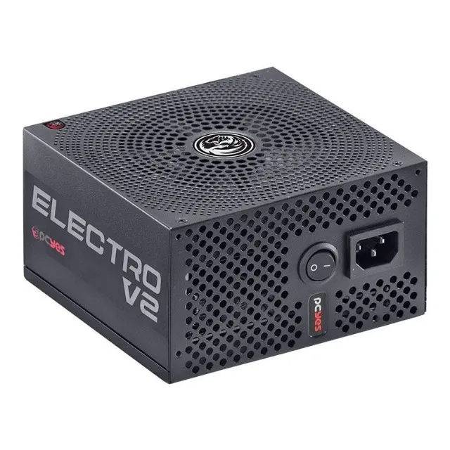 Fonte Atx 0450 W Pcyes Electro V2, 80 Plus Bronze, Elecv2Pto450W, Sem Cabo, Preta
