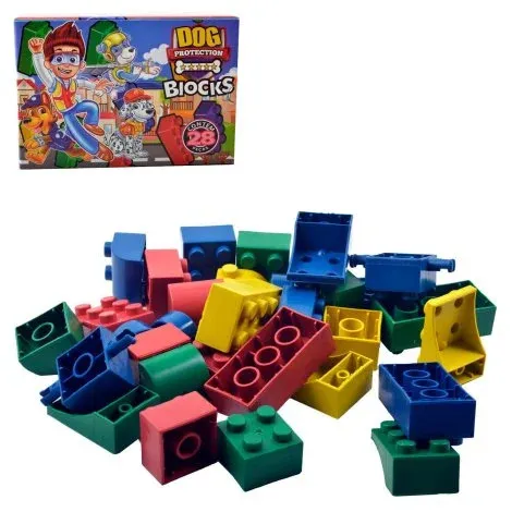 [Novo] Brinquedol Blocos de Montar 28 Peças Blocks Simples. Peças Grandes e Resistentes!