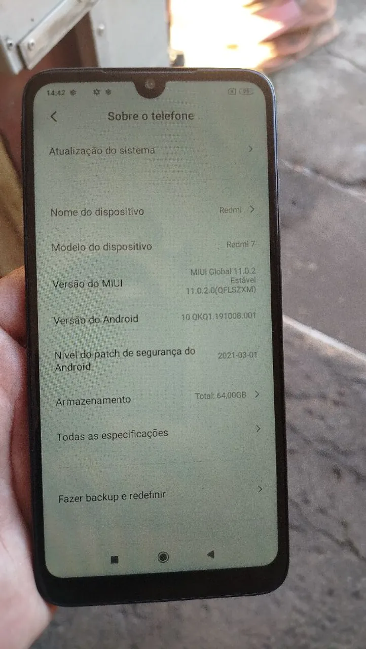 Redimi 7, 64gb 4 de ram