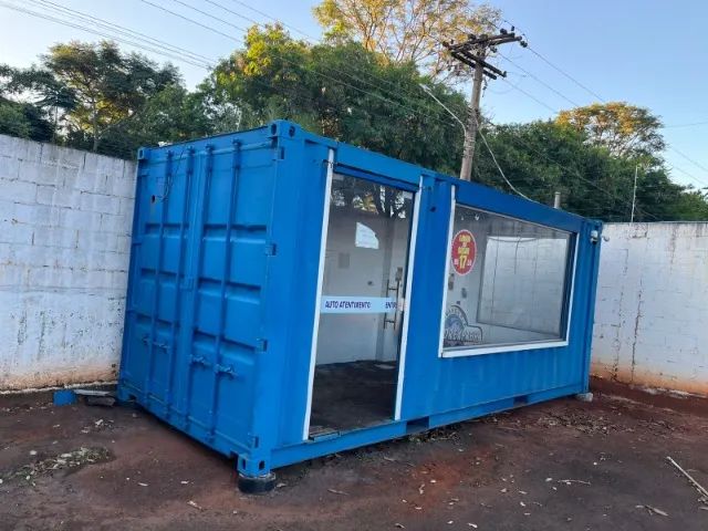 Container reformado e pronto para uso