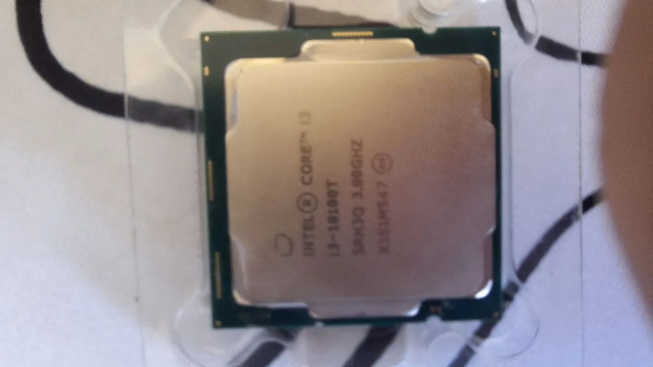 Processador Intel Core i3-10100T LGA 1200 4C/8T Funcionando 100% Pouco Usado - Foto 3