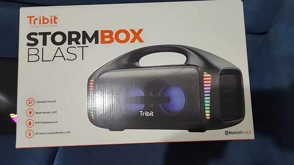 Caixa de som Tribit StormBox Blast 