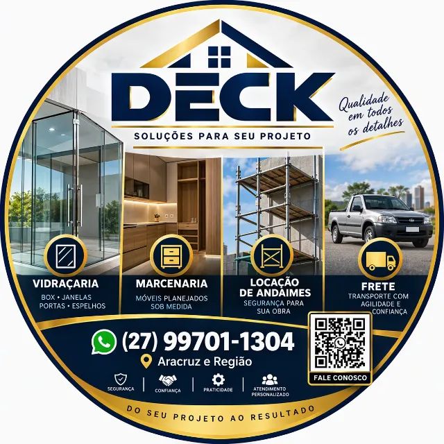 DECK Vidraçaria