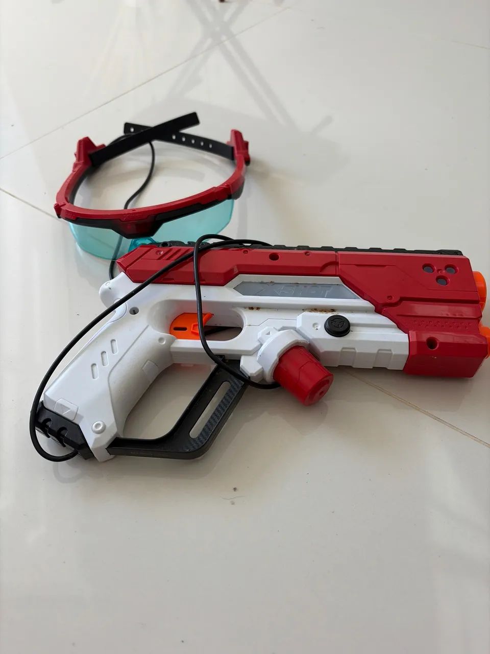 X-Shot Laser360° Duas armas e dois oculos seminovo - Brinquedos e