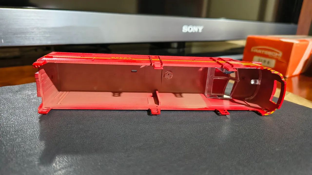 Carcaça locomotiva FA1 HO Frateschi 1/87 nova - Foto 5