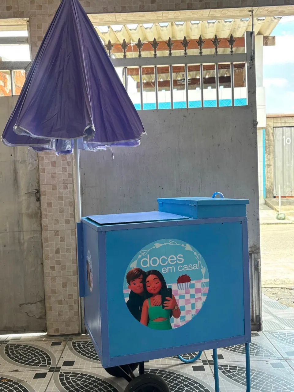 carrinho de praia 600,00 