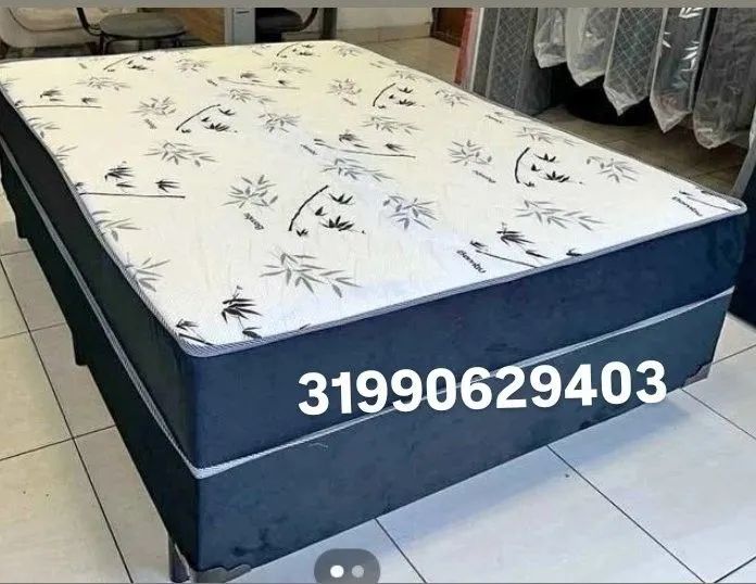 Cama Box Molas Ensacadas Super CONFORTÁVEL// DISPONÍVEL EM ESTOQUE!!!!!