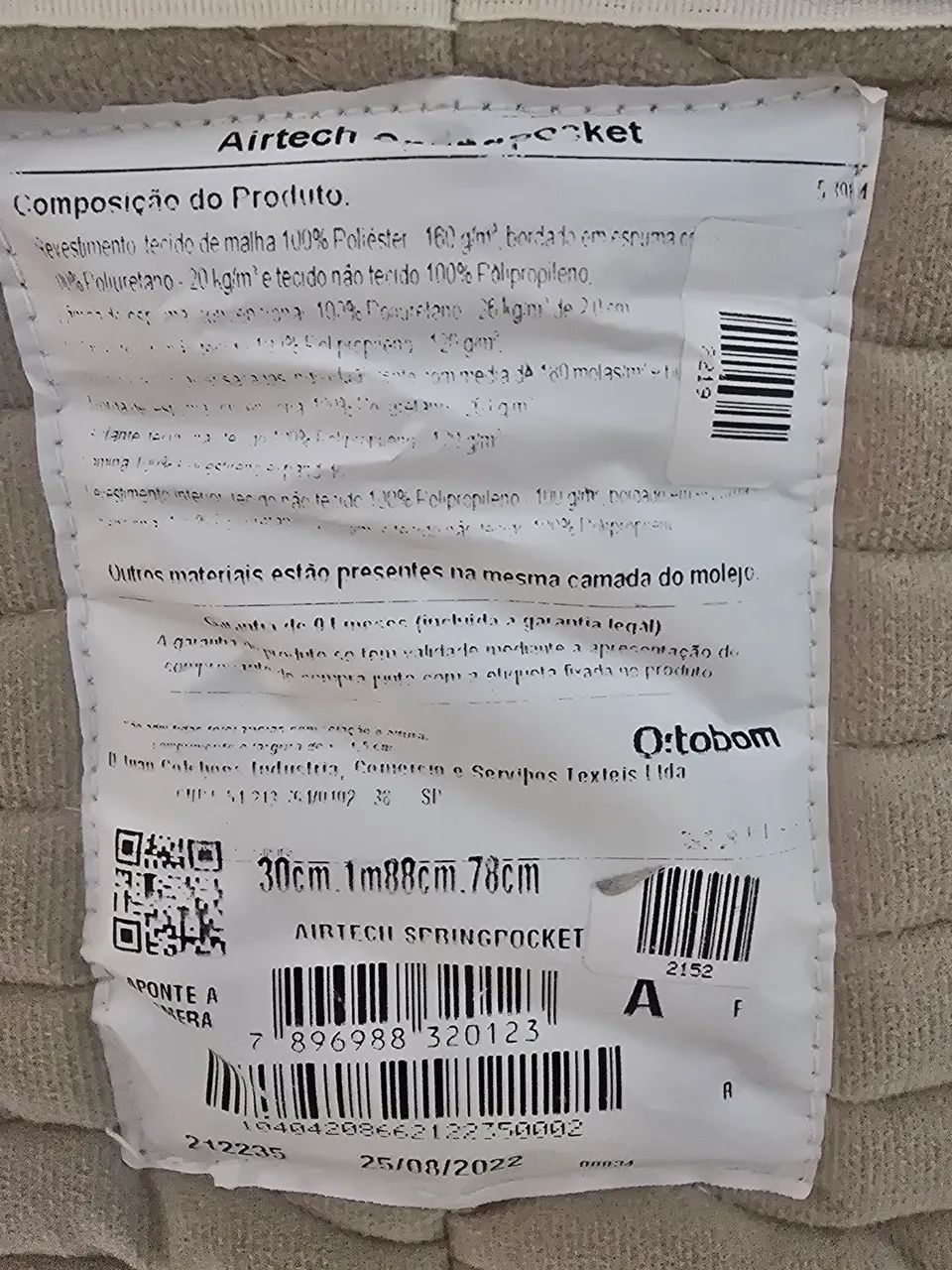 Cama box solteiro ortobom - Foto 2